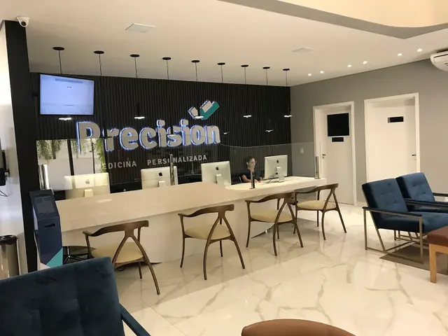 Recepção do consultório em Palmas