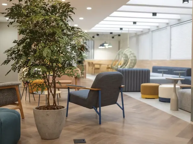 Sala de espera do consultório em São Paulo
